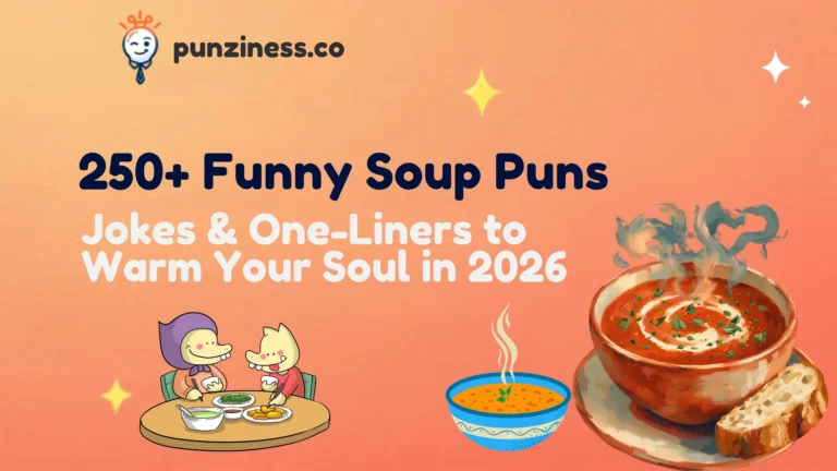250+ Funny Soup Puns