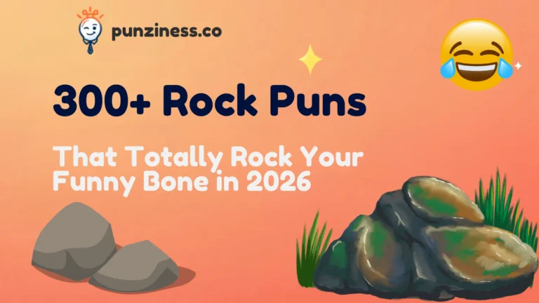 300+ Rock Puns