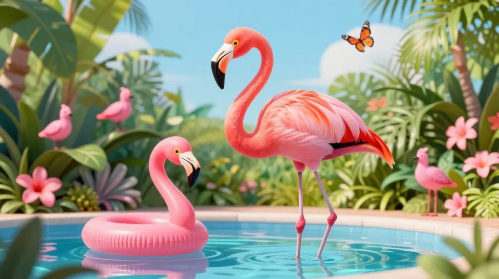 Pink Animal Puns