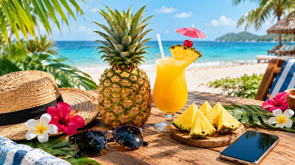 Tropical & Summer Pineapple Puns