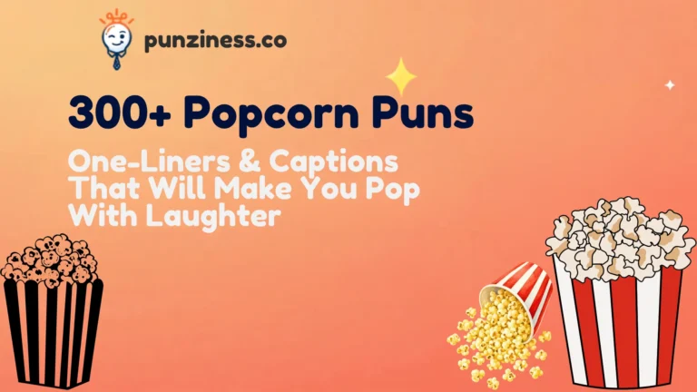 300+ Popcorn Puns