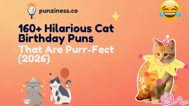 160+ Hilarious Cat Birthday Puns That Are Purr-Fect (2026)