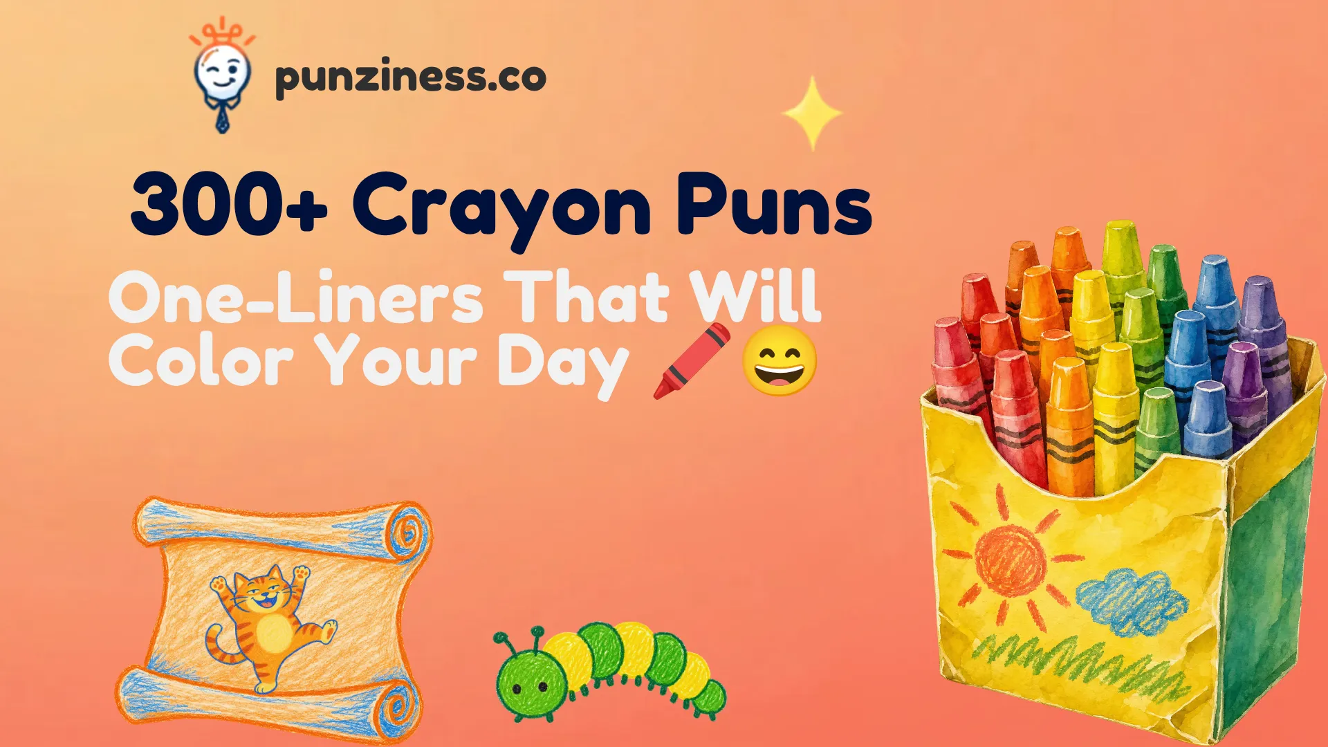 300+ Crayon Puns, Jokes & One-Liners That Will Color Your Day 🖍️😄