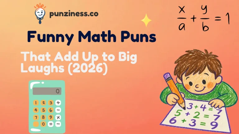 300+ Funny Math Puns