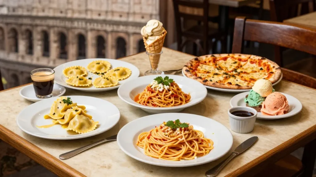 Italian Food & Rome Puns
