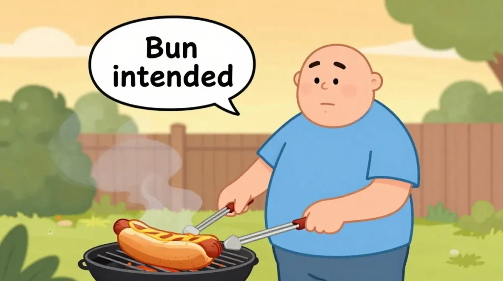 BBQ, Picnic & Summer Cookout Hot Dog Jokes
