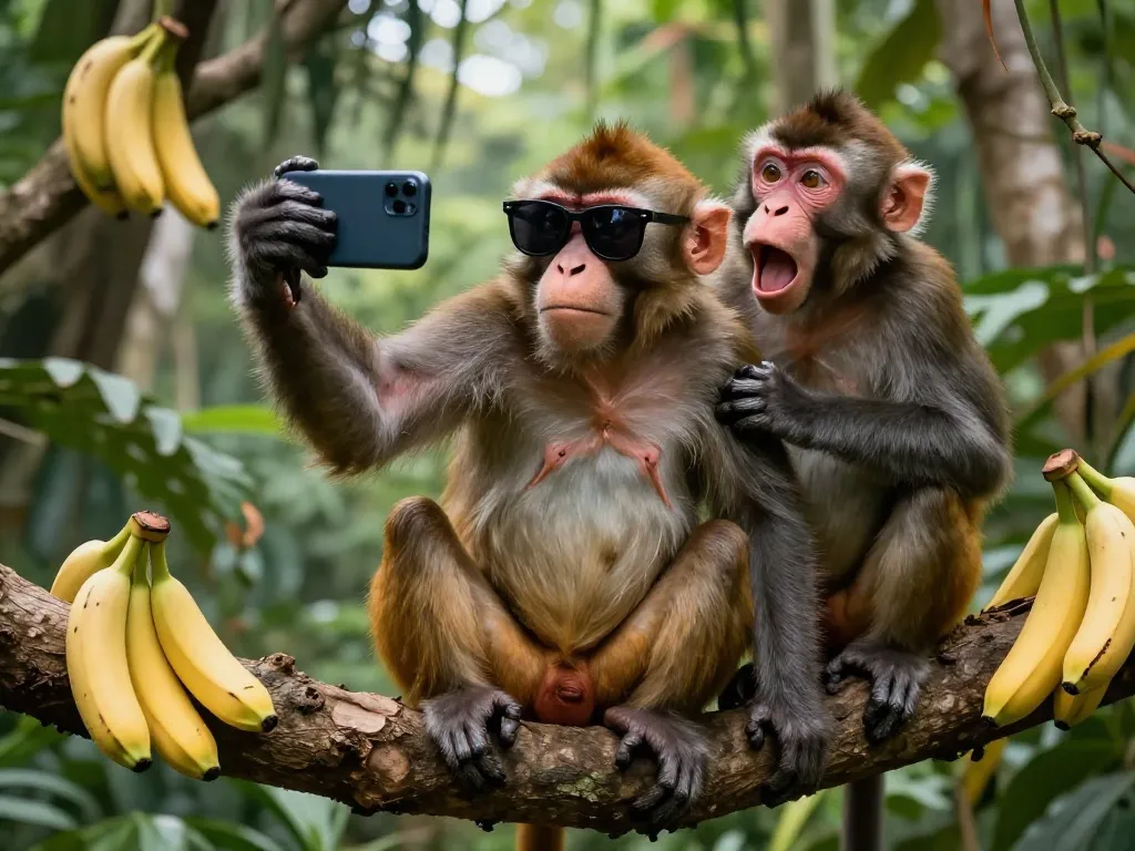 Monkey Puns for Instagram, TikTok & Social Media