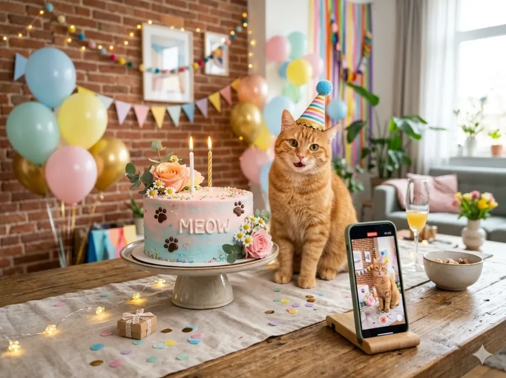 Cat Birthday Captions for Instagram