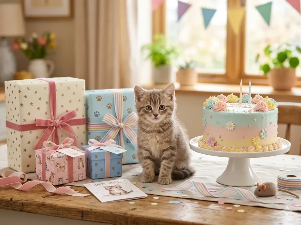 Cute Cat Birthday Puns for Cards and Gifts