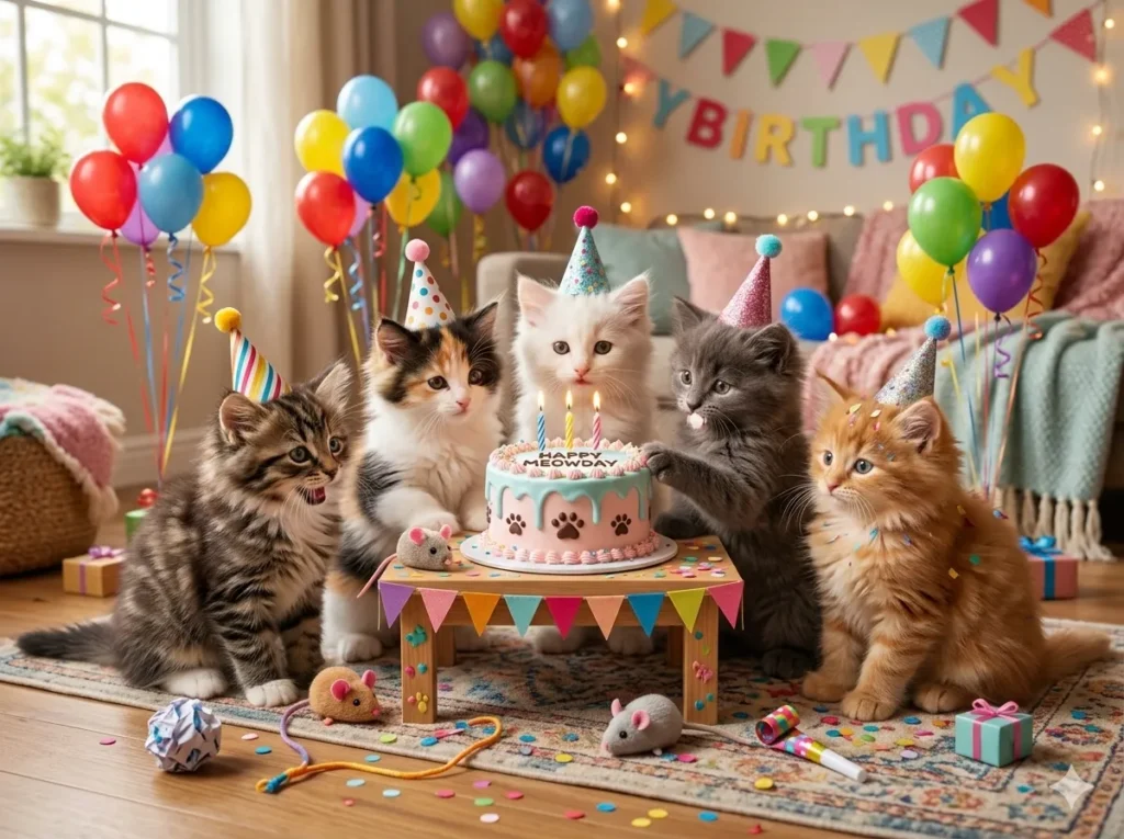 Kitten Birthday Puns