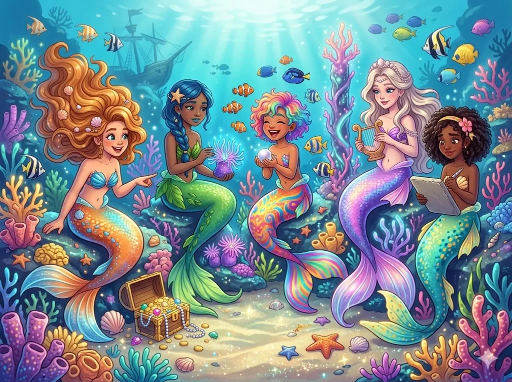 Mermaid Puns for Texts, Cards & Messages 
